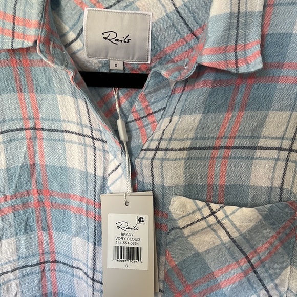 NWT Rails Brady shirt - Picture 8 of 9